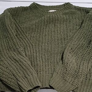 Olive Green Women's Sweater By SO!!!